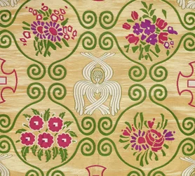 Olovyanishnikov Manufactory Gold Brocade